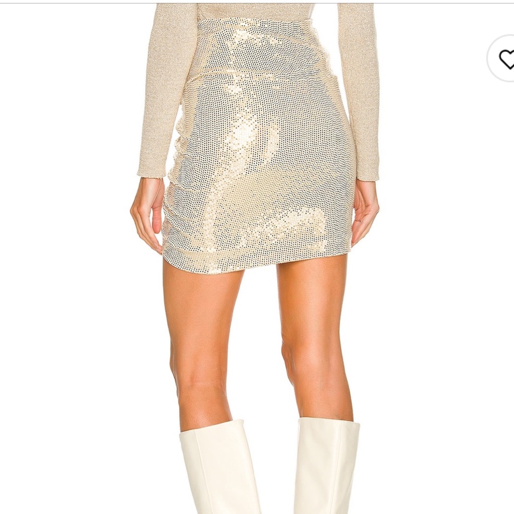 ⭐️GOLD SEQUIN MINI SKIRT⭐️🌟 REVOLVE- ASTR THE LABLE - NEW WITH TAGS